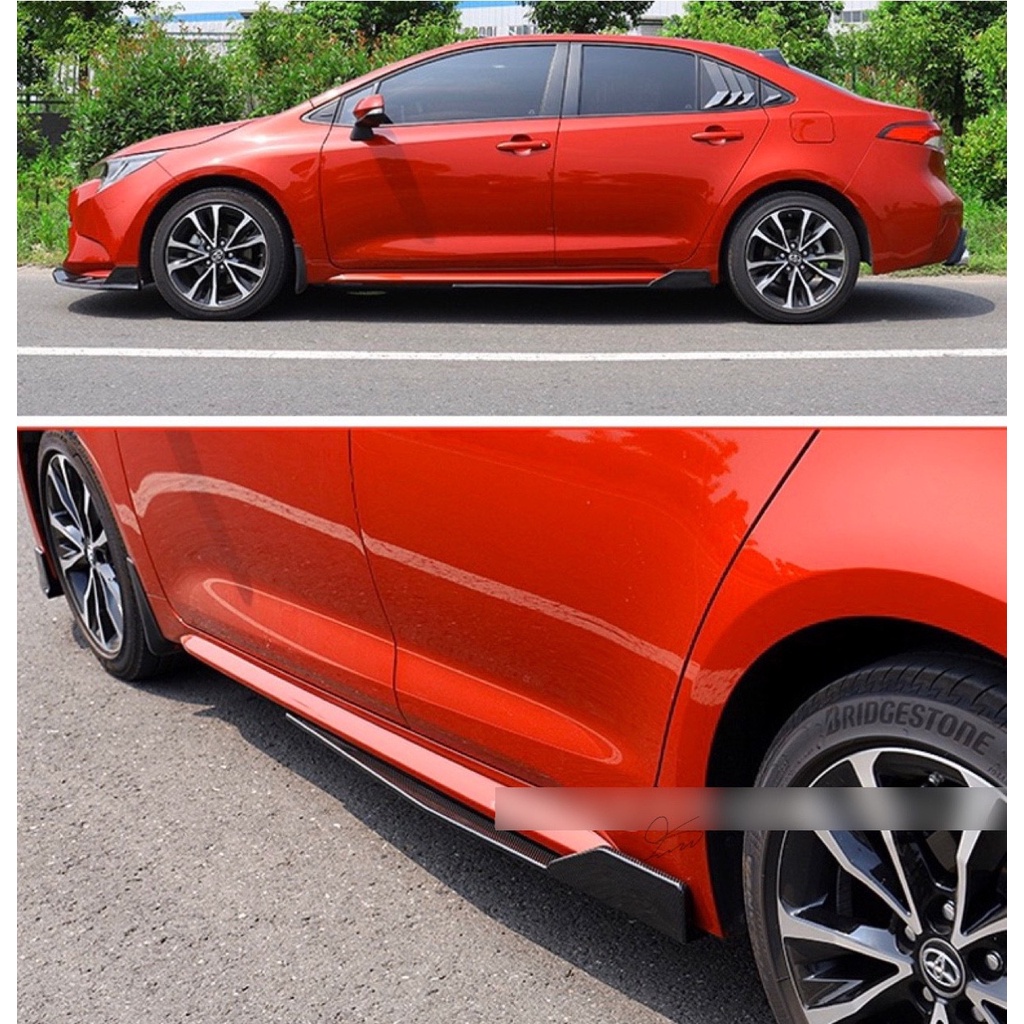 Lip Hông Thể Thao Nhựa ABS Cao Cấp Chống Va Đập Tốt Cho tất cả các dòng xe sedan, suv,...
