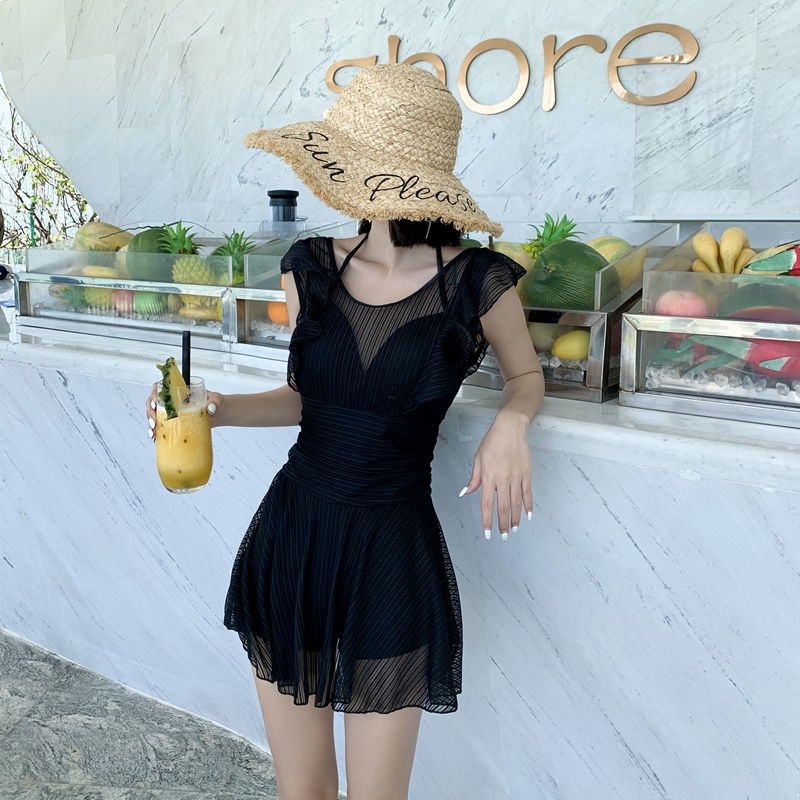 Đồ Bơi Một Mảnh Dáng Ôm Phong Cách Hàn Quốc Gợi Cảm Thời Trang Mùa Xuân Cho Nữ
