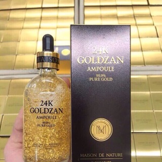 Sirum vàng 24k Goldzan chống lão hoá , tái tạo và làm trắng mịn da xuât su hàn quoc chinh hãng . rat nhieu cong dung tot