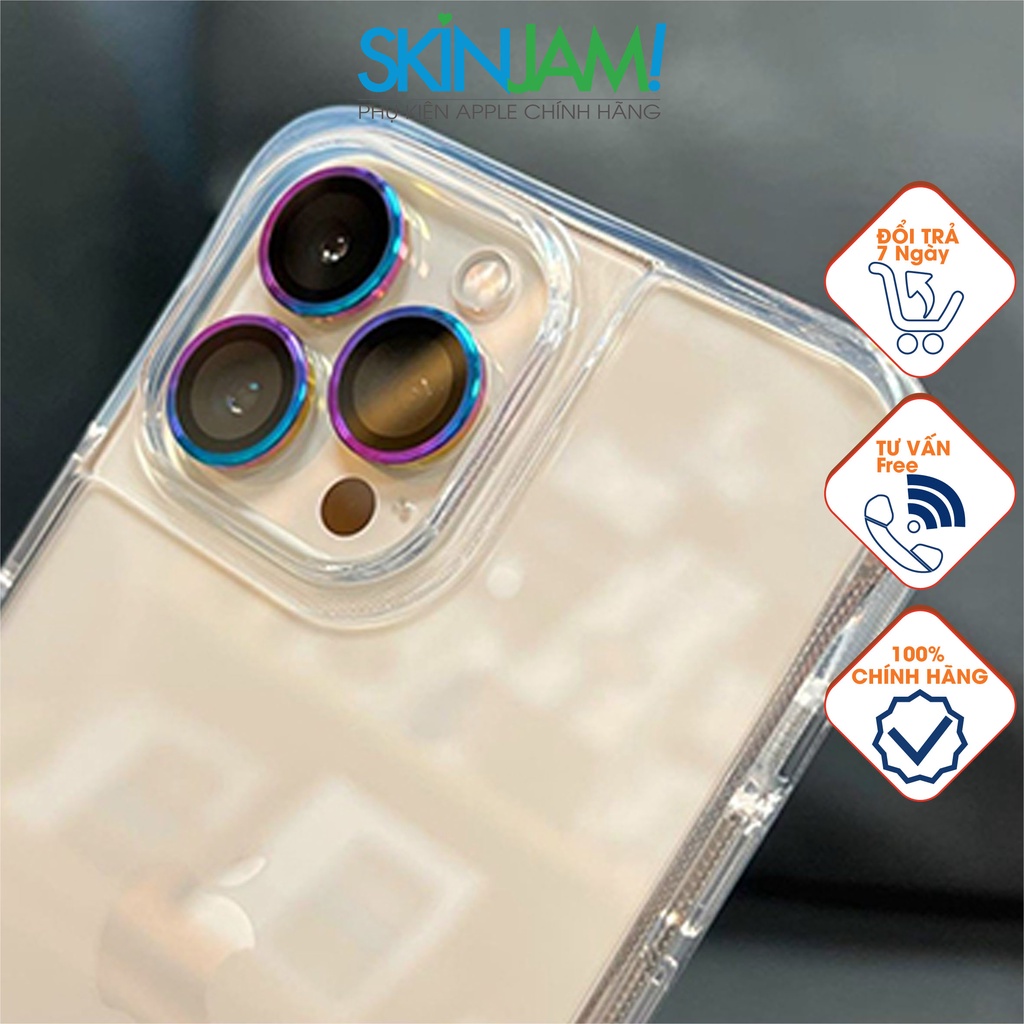 Ốp Lưng Crystal Pro HODA, Trắng Trong & Màu Khói iP 14Promax/ 14Plus/ 14Pro/ 13 Promax/ 13Pro/ 13 Chính Hãng HODA