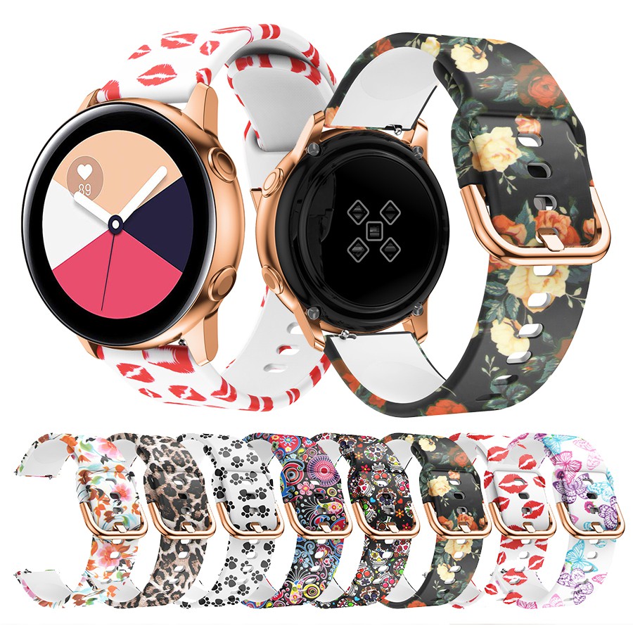 Dây Đeo Thay Thế Cho Đồng Hồ Thông Minh Samsung Galaxy Watch 3 45mm 41mm 46mm 42mm Active 2 44mm 40mm 2020