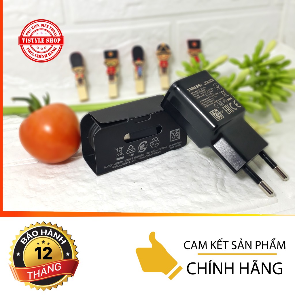 [Chính hãng] Bộ Sạc Nhanh Samsung S8 / S9 / S10 / Note 8 / Note 9 / A50 / M30 Chuẩn Type C