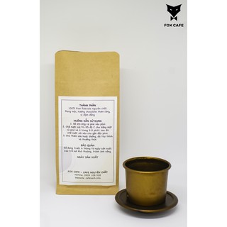 Cà phê FINE ROBUSTA 100% rang MỘC 250 gram - CAFE ĐẶC SẢN