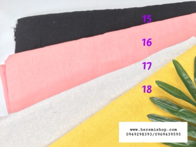 Vải canvas