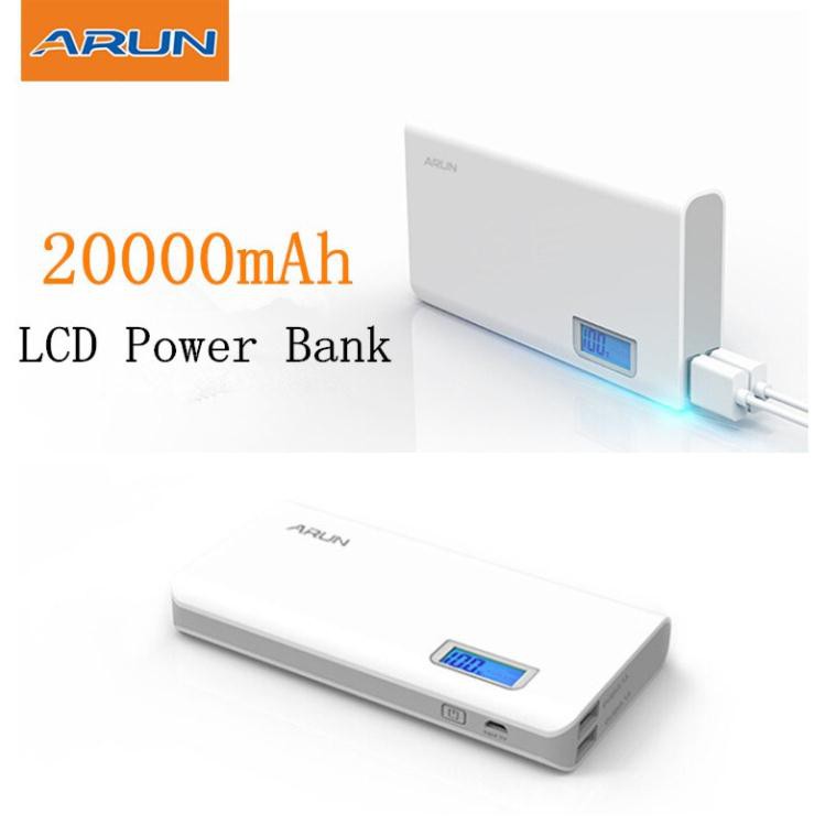 Sạc Dự Phòng Arun 20000Mah Y635 Chính Hãng - Bh 1 Năm