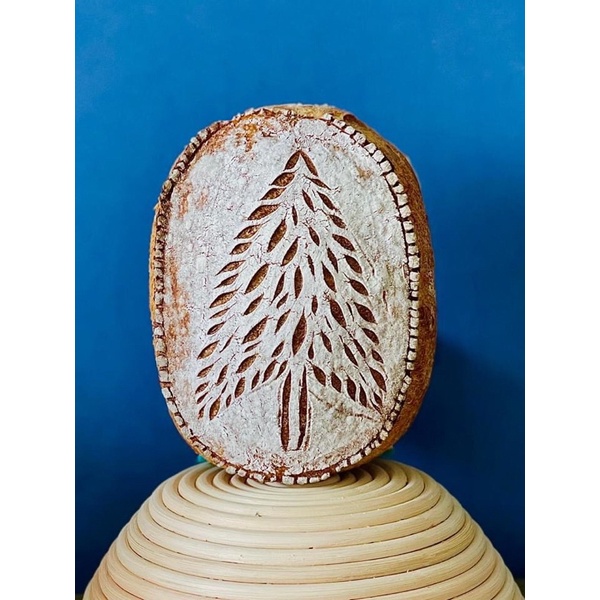 Bánh Mì Nguyên Cám Hạt Quinoa Men Tự Nhiên-QUINOA SOURDOUGH Bread-THUẦN CHAY