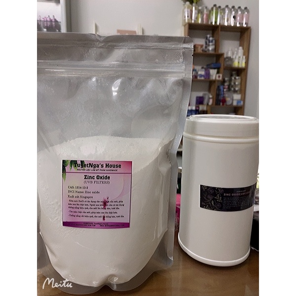 Zinc oxide-kemx ocid giúp bám màu son lên màu chuẩn