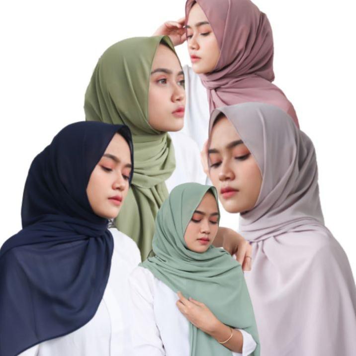 (Hàng Mới Về) Bảng Phấn Pashmina Turkish / Ceruty Malaysia Màu Sắc Pastel