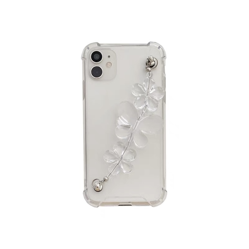 Ốp điện thoại TPU mềm trong suốt có dây đeo cho Samsung Galaxy A03 A13 A53 S21 Ultra S21+ Plus S20 S10 S10e Lite S8 S9 S8+ S9+