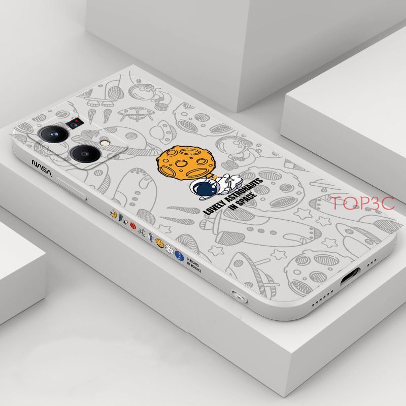 Ốp lưng oppo reno 8 4g ốp điện thoại oppo reno 7 4g Ốp Điện Thoại In Logo nasa Cho Oppo Reno 7 4G Reno 6 5G Reno 7Z 7Pro 6Z 5G 6Pro 5 5F 4 4G 4Z 4F 3 A91 Reno 2 Reno2 F  Reno 8Z TKR