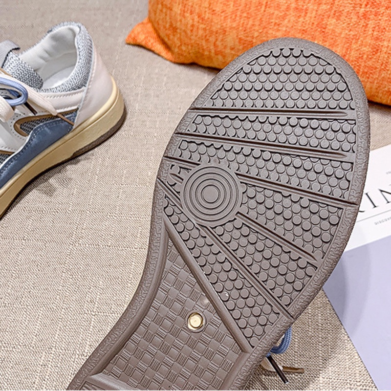 Giày IELGY đế phẳng buộc dây đơn giản thời trang dễ phối đồ