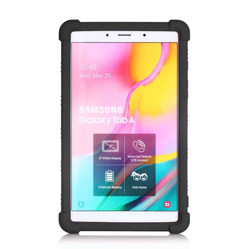 Ốp Lưng dẻo silicon Dành Cho Samsung Galaxy Tab A 8.0 inch 2019 Máy Tính Bảng Bao Funda T295 T297 SM- T290 Thả khả năng chống Mềm Mại