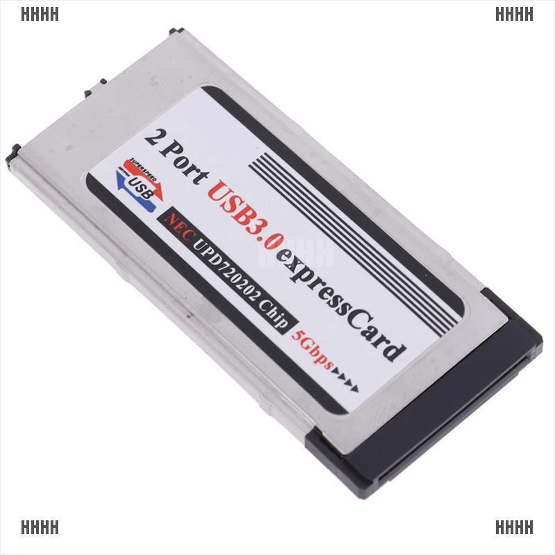 Card Mở Rộng 2 Cổng Usb 3.0 34mm / 54mm Cho Laptop