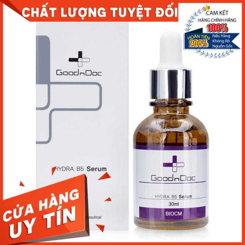 Serum Dưỡng Da Serum Dưỡng Trắng Da Dưỡng Ẩm Mờ Thâm Sạm Nám Cấp Nước Chống Lão Hóa Da GOODNDOC HYDRA B5 30ml