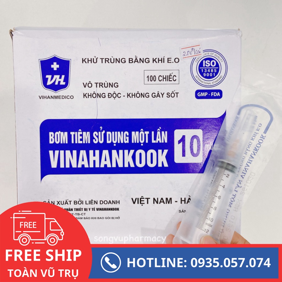 (Lẻ 1 cái) Bơm tiêm sử dụng 1 lần 1ml - 3ml - 5ml - 10ml - 20ml P119