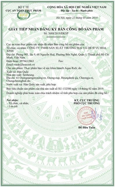 Viên cấp nước và collagen Innerb Aquarich | BigBuy360 - bigbuy360.vn