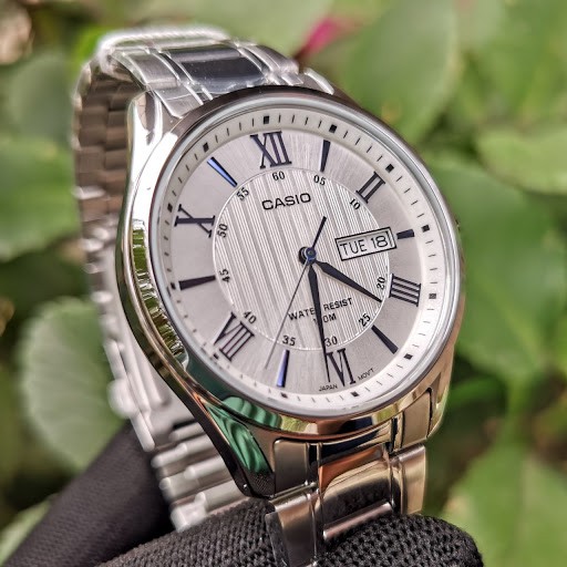 Đồng hồ nam dây kim loại Casio Anh Khuê MTP-1384D-7A2VDF