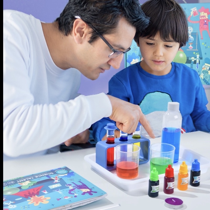 Bộ Đồ Chơi Thực Hành 50 Thí Nghiệm Khoa Học Mideer Science Talent Cho Bé 6+, Đồ Chơi STEM Giáo Dục Trẻ Em - Clever Kids