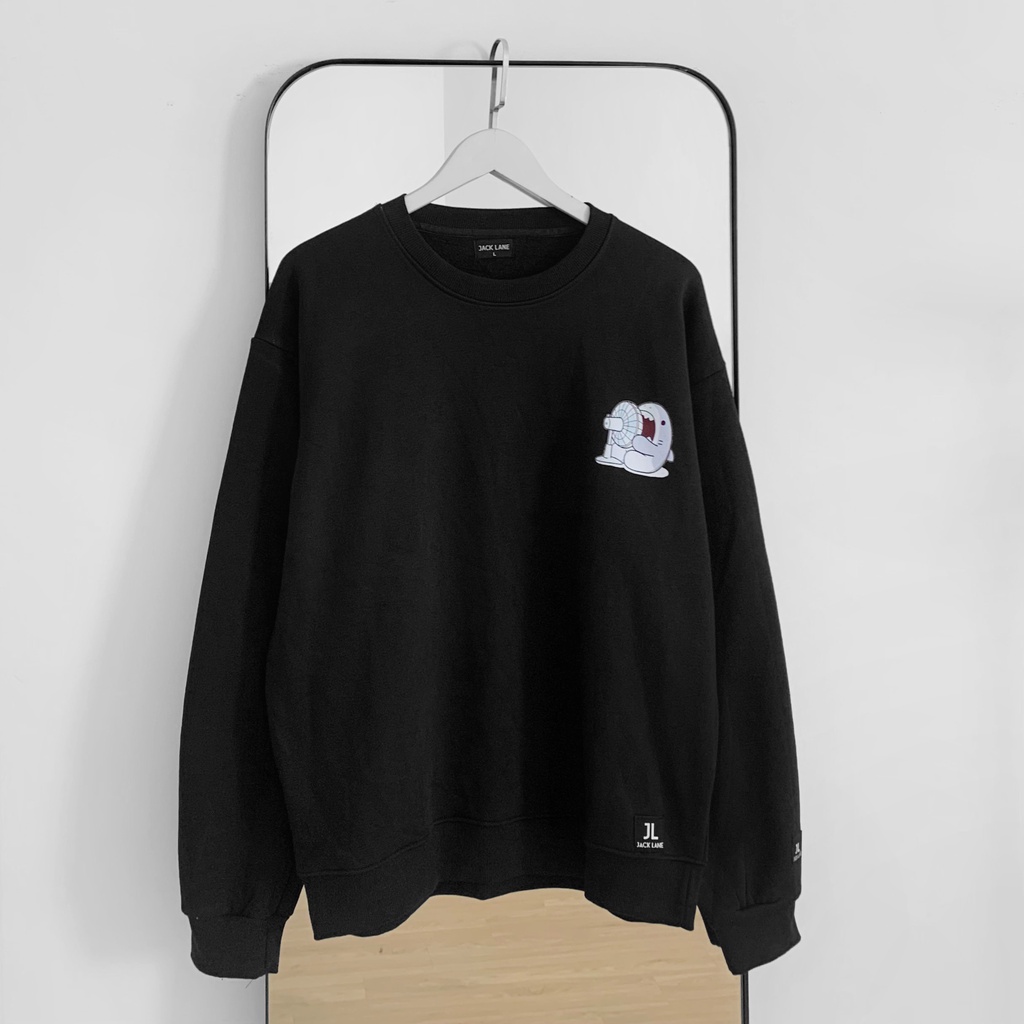 Áo Sweater JL Oversize Sak, JACKLANE, Áo nỉ chui đầu unisex Jack Lane | BigBuy360 - bigbuy360.vn