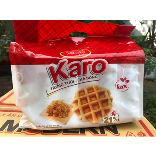 BÁNH MÌ TƯƠI KARO TRỨNG TƯƠI CHÀ BÔNG TÚI 6 gói