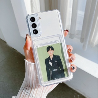 Ốp Điện Thoại Dẻo Kèm Ngăn Đựng Thẻ Cho Xiaomi Redmi 9T 9A 9C 8A 7A 9 10 Prime 10X K30S K30 K20 K40 Pro Note 8 9 10 Pro Max 9S 10S