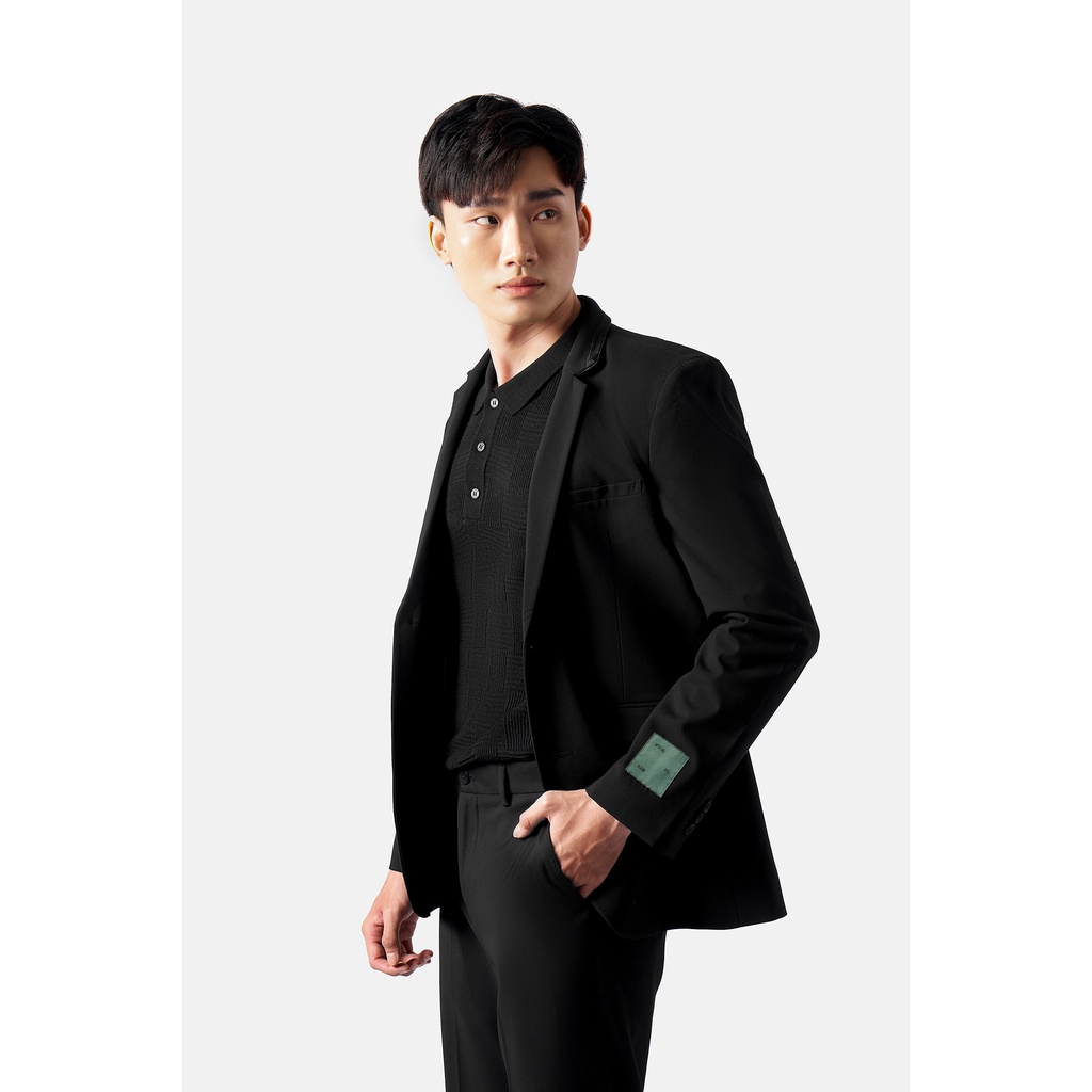 Áo Vest Blazer Nam Phối Cổ Form Fitted - Routine 10F22VES005