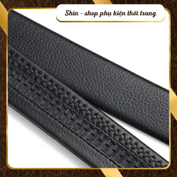 Thắt lưng nam da pu khóa tự động mặt cá sấu nam tính giá tốt nhất Hà Nội - Shin Shop Leather