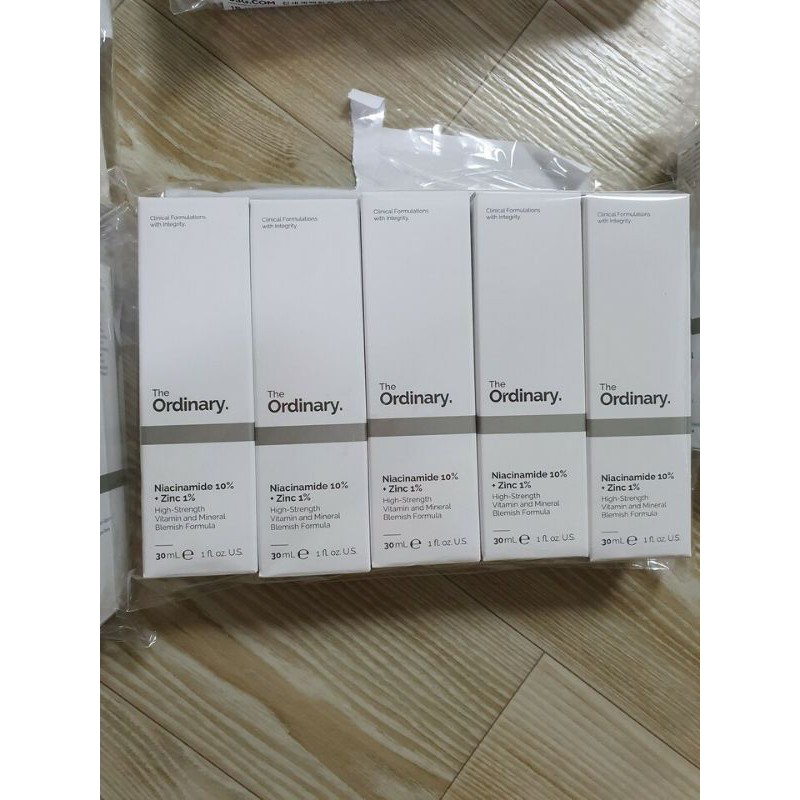 Sẵn Serum The Ordinary Niacinamide 10% + Zinc 1% 30ml Bản us có bill