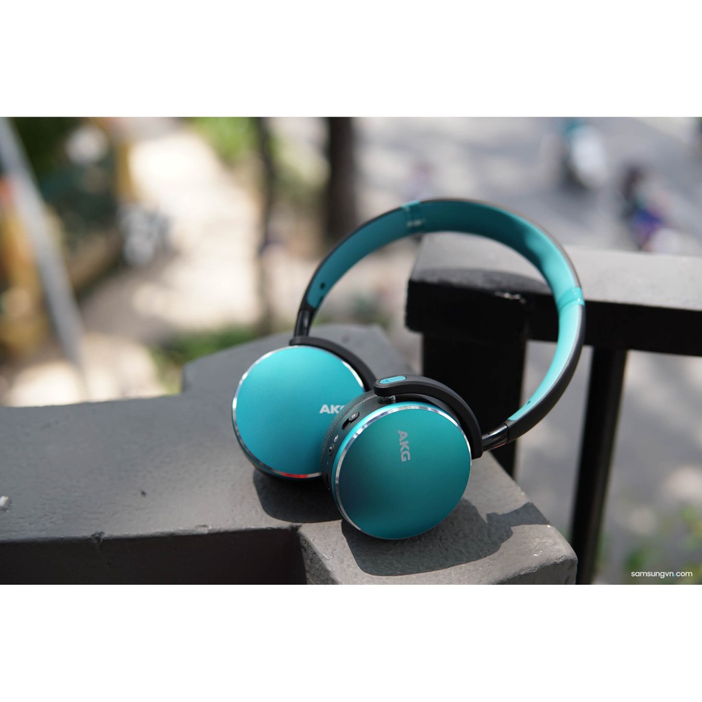 Tai nghe không dây Bluetooth AKG Y500 Xanh lá