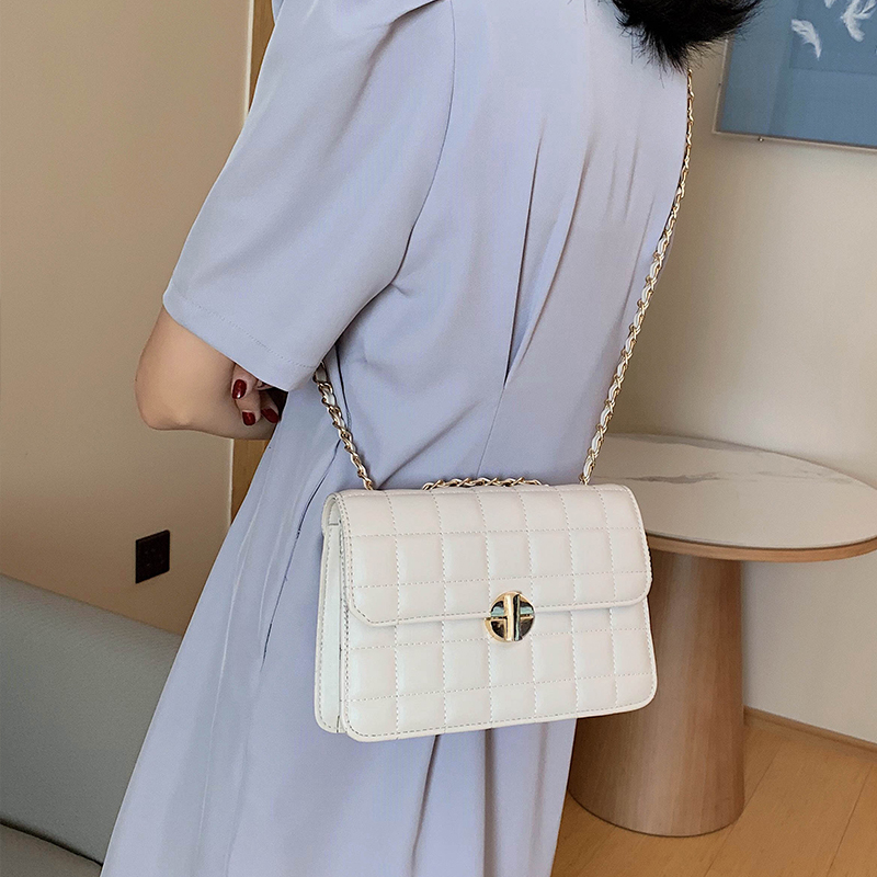 Túi đeo chéo IELGY hình vuông cỡ nhỏ phong cách Hàn Quốc thời trang mùa hè cho nữ