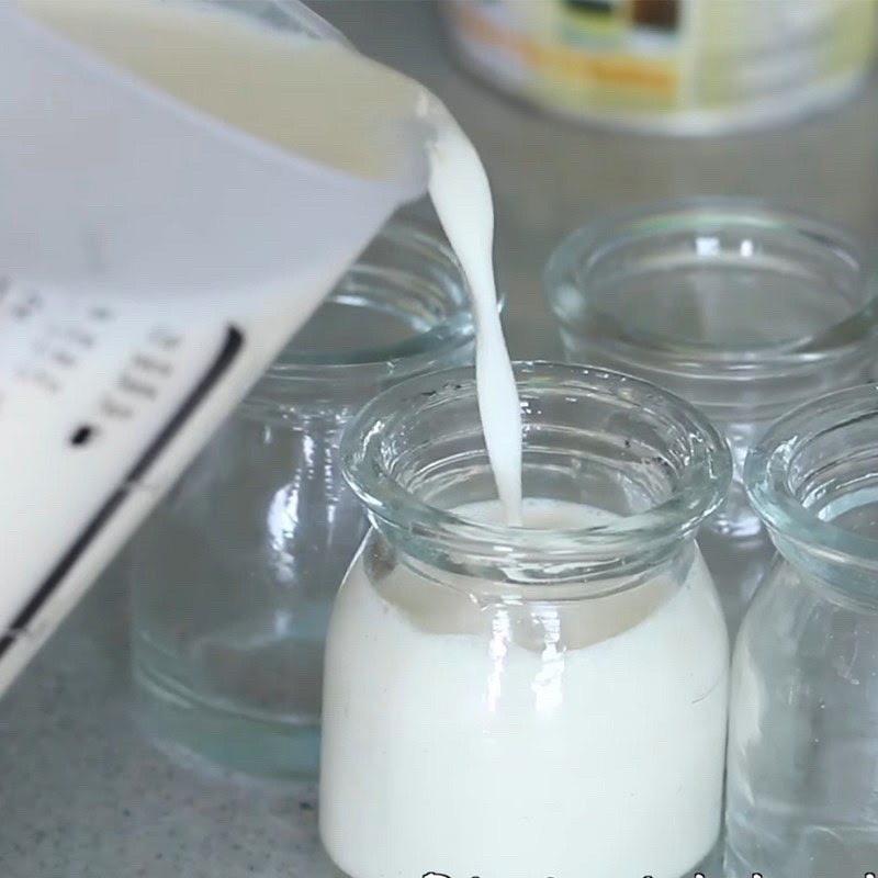 Hũ thuỷ tinh làm sữa chua, pudding cho bé 100ml