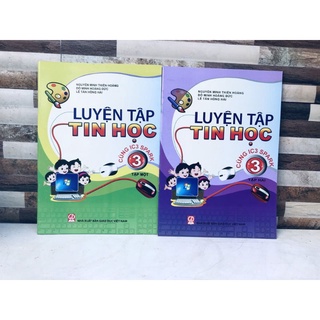 Luyện tập tin học 1,2,3,4,5(trọn bộ 2 cuốn tập 1, tập 2)