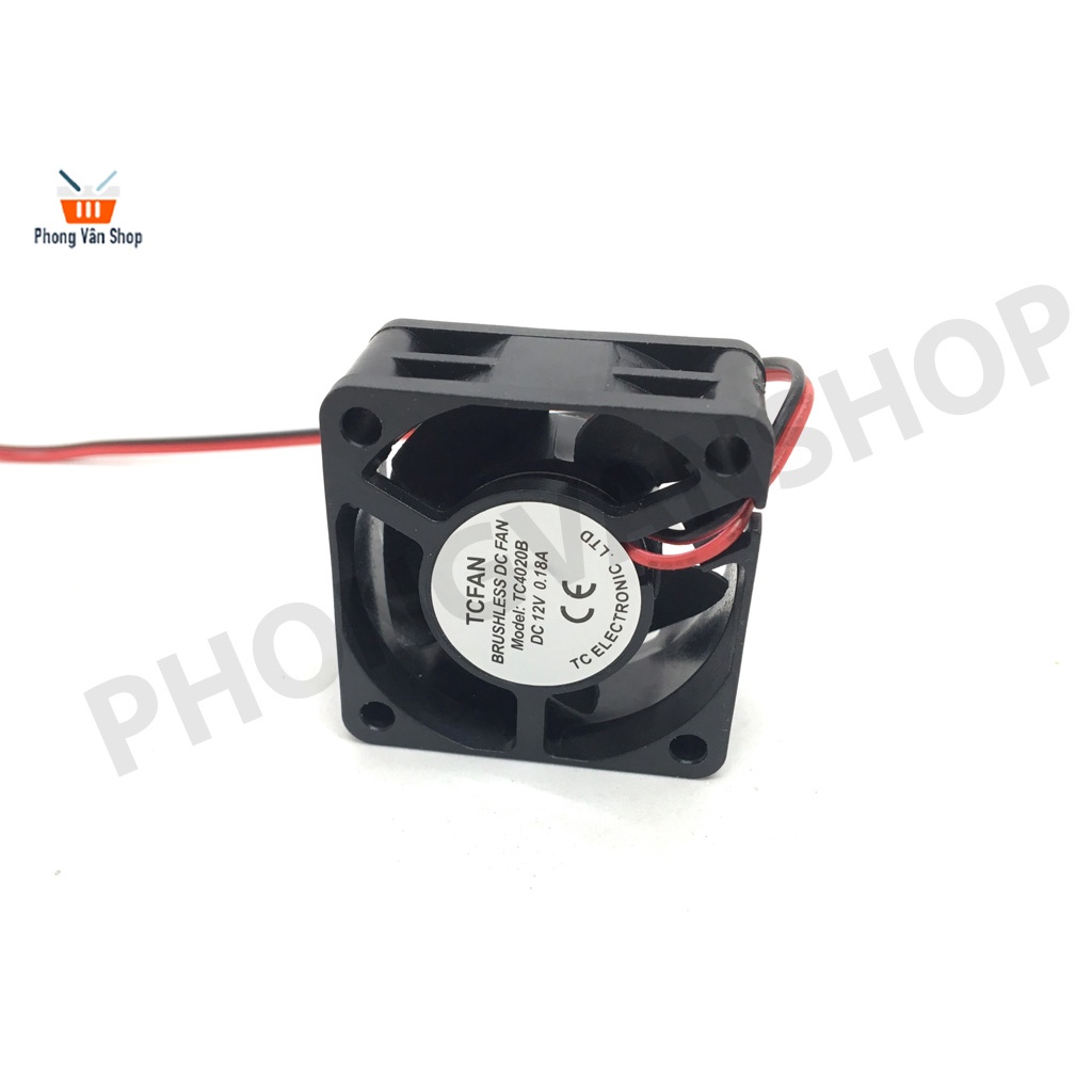 Quạt tản nhiệt 12v 0.18a - kích thước 4x2cm- fan inverter