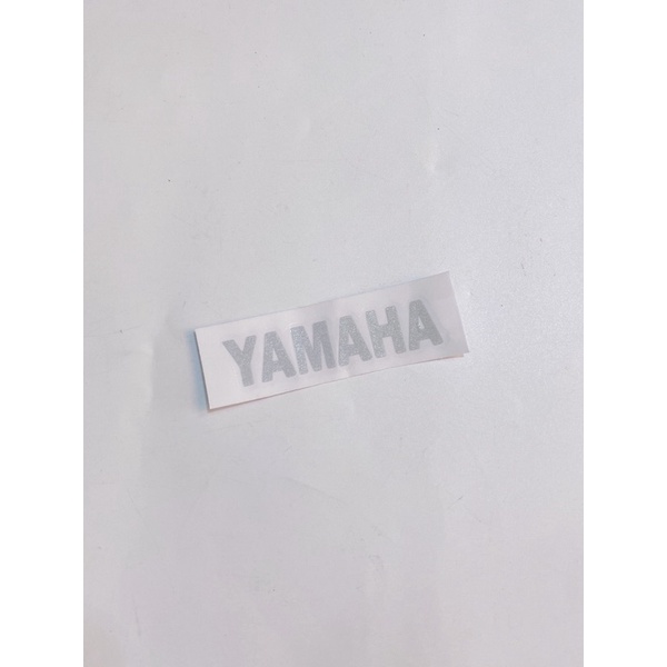 Tem phản quang chữ Yamaha 6.5x1.5cm, dán trang trí xe máy tem chống nước