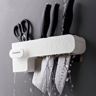kệ nhựa để dao dán tường