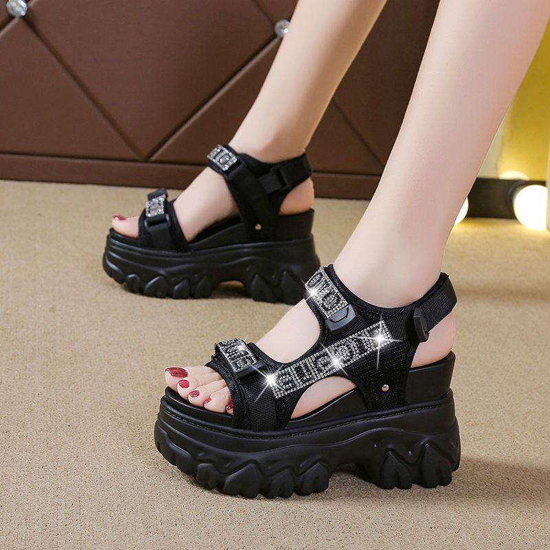 Sandal Đế Dày Thiết Kế Mới Xinh Xắn Thời Trang