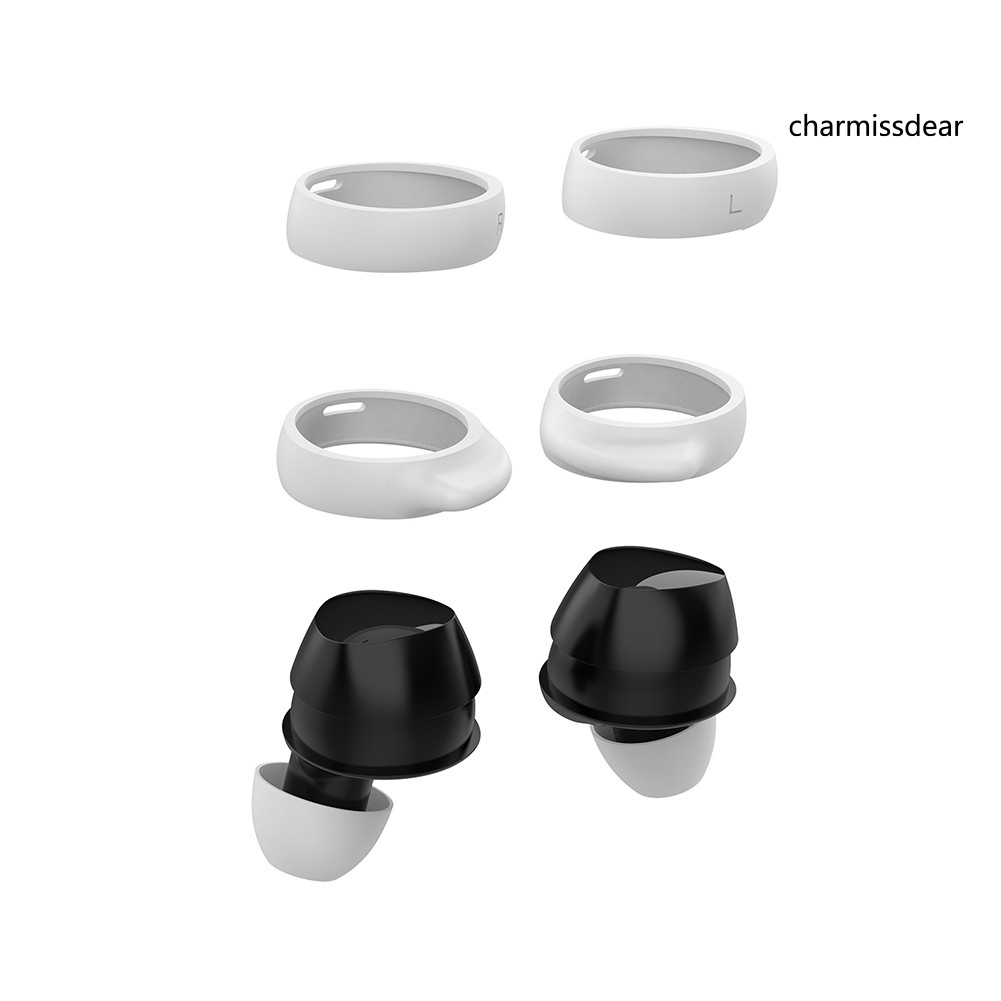 Bộ 2 cặp nút bọc tai nghe bluetooth bằng silicon bảo vệ cho Samsung Galaxy Buds