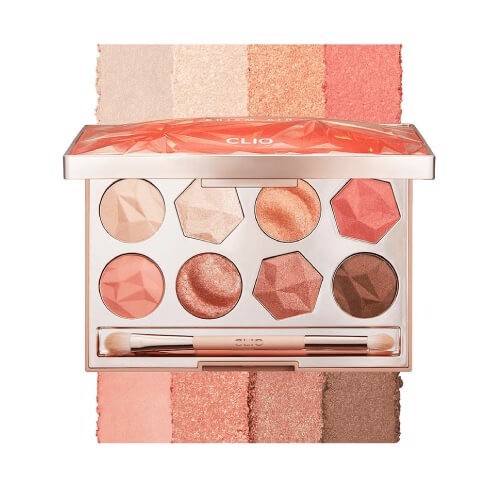 Phấn Mắt Clio 8 Ô 💝FREESHIP💝 Bảng Phấn Mắt Trang Điểm Prism Air Eye Palette Bền Màu Cá Tính SP14