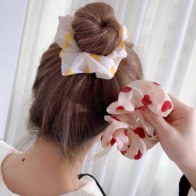 Đồ cột tóc/chun cột tóc Scrunchies đủ kiểu