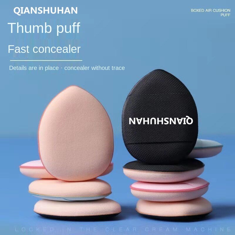 Mút Trang Điểm mini Thiết Kế Hình Chiếc Bánh Bao Độc Đáo