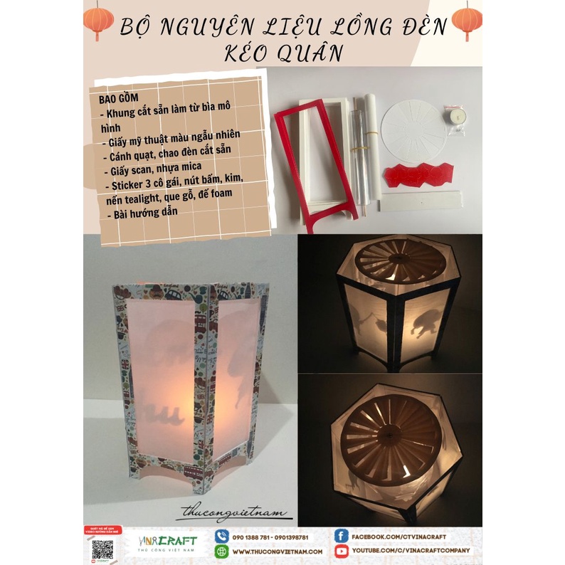 Kit lồng đèn kéo quân