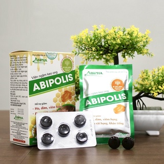 Viên ngậm keo ong ABIPOLIS hỗ trợ giảm ho đau rát họng