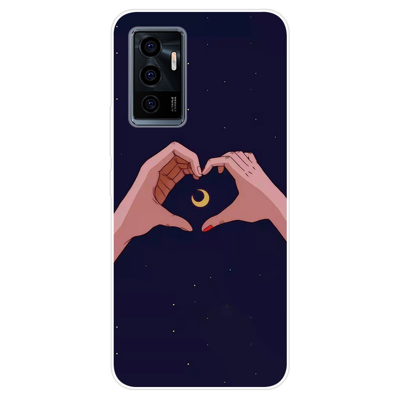 Ốp điện thoại TPU silicon mềm họa tiết hoạt hình bắt mắt cho VIVO V23e V 23e