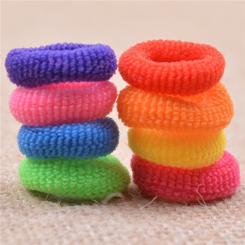 Chun buộc tóc nhiều màu cho nữ