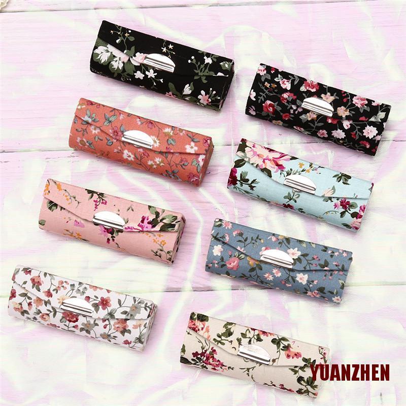(hàng Mới Về) Hộp Đựng Son Môi Zhen Có Gương Thêu Hoa Phong Cách Retro | BigBuy360 - bigbuy360.vn