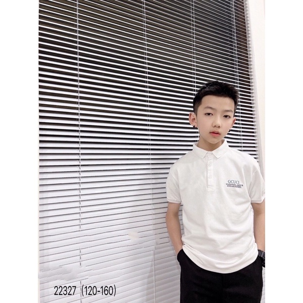 Áo polo bé trai cho bé 4/5 đến 12/13 y hàng QCcc chuẩn đẹp