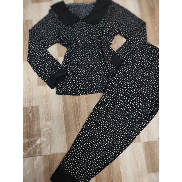 Bộ tay dài quần dài vải lụa hàn loại đẹp