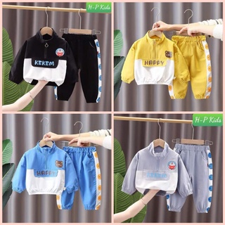 Bộ thu đông dáng thể thao, Bộ thu đông dài tay cho bé từ 8 đến 18kg