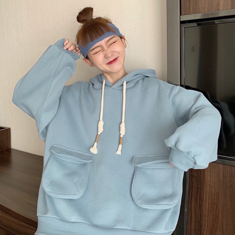 ÁO HOODIE TRƠN TÚI