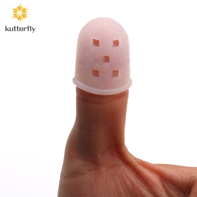Set 2 Bao Tay Silicon Bọc Ngón Tay Chơi Đàn Kalimba
